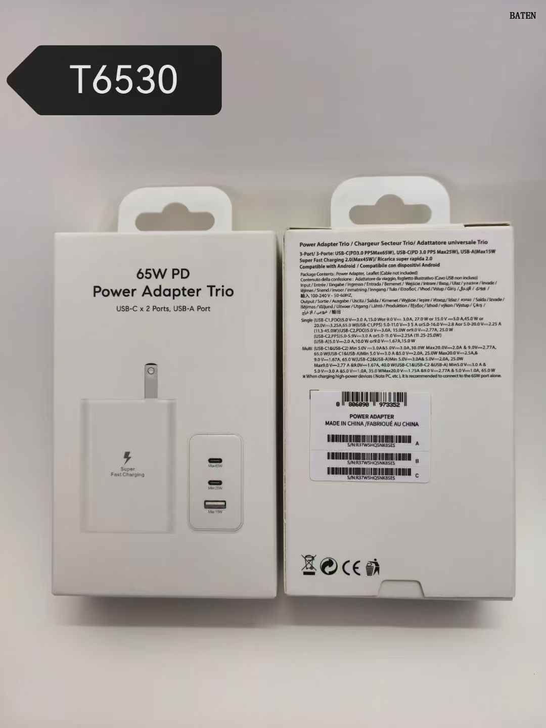 Carregador de telefone para a Samsung