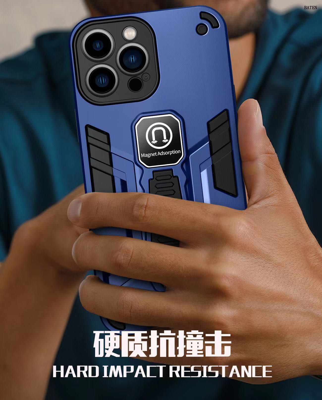 Capa de telefone com suporte 