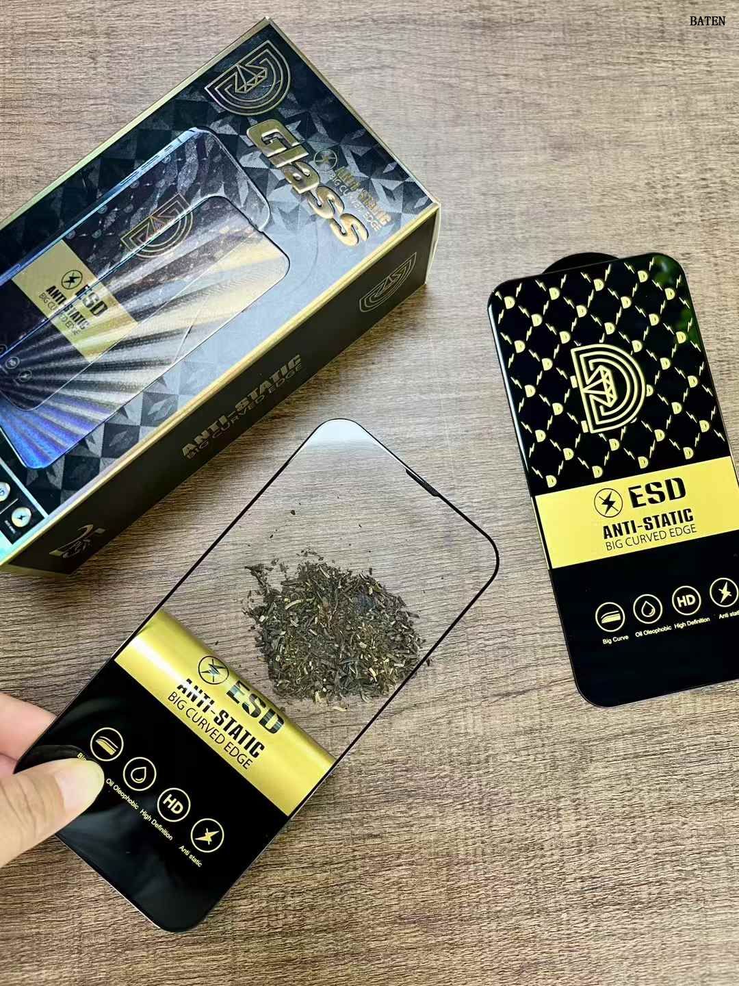 Filme de proteção contra vidro anti-estático ESD