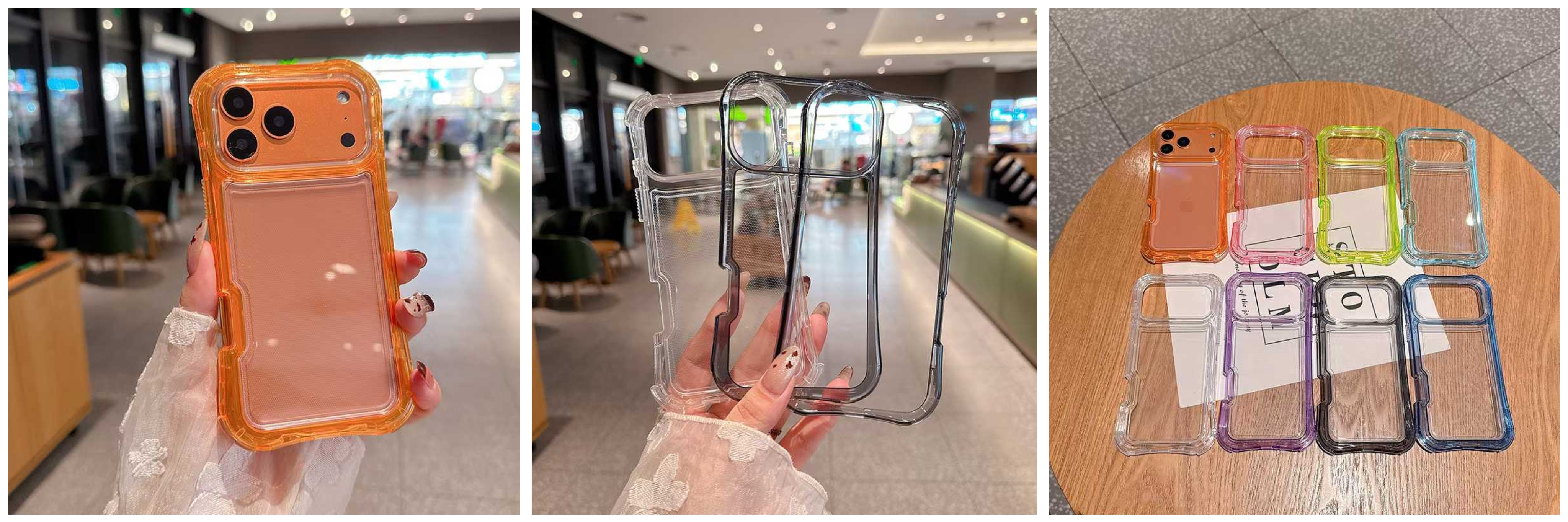 3 em 1 capa de telefone